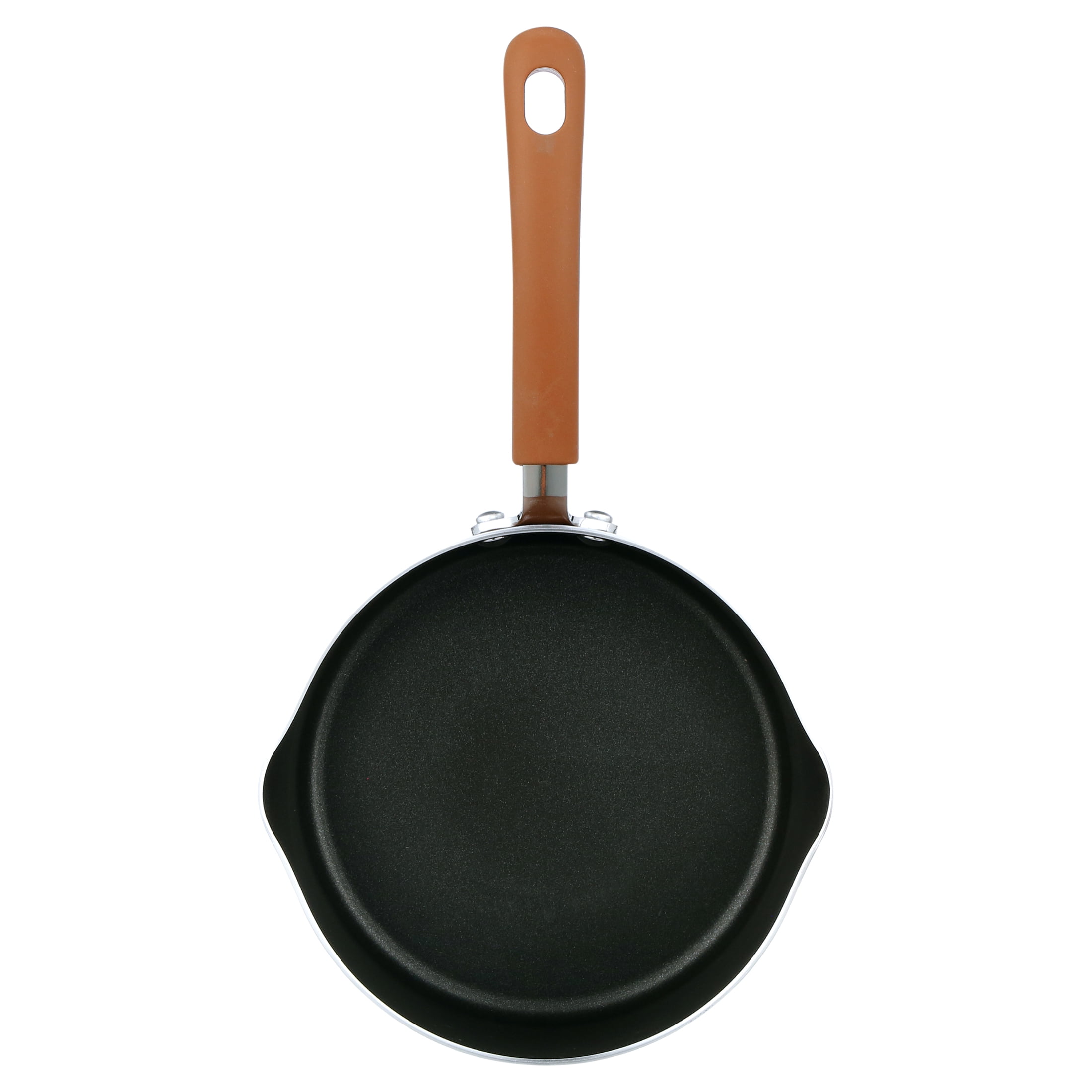 NutriChef 17 Piece Non-Stick Cookware Set, Pots & Pans with foldable Knob, Space Saving, Stackable, Nylon Tools Set, Induction Base, Brown