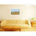 thumbnail image 2 of Canvas Prints Wall Art - Group of Giraffes Walking on African Savannah | Modern Wall Decor/Home Art Stretched Gallery Wraps Giclee Print &amp; Wood Framed. Ready to Hang - 24" x 36", 2 of 4
