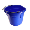 thumbnail image 7 of Miller Manufacturing Flat Plastic Bucket Feeder Pail Polyethylene Blue 20Quart, 7 of 7