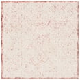 thumbnail image 6 of SAFAVIEH Glamour Drummond Geometric Floral Wool Area Rug, Pink/Ivory, 4' x 6', 6 of 10