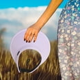 thumbnail image 5 of Sombreros con visera para mujer, ala ancha, gorra de golf plegable para mujer, sombrero de playa para mujer, sombrero de viaje con protección UV, sombrero plegable para el sol, 5 of 5
