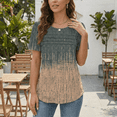 thumbnail image 2 of SOMER Womens Dressy Casual Blouses Short Sleeve Tops Pleated Front Crew Neck T Shirts for Going Out Work,2026 Summer Trendy, 2 of 7