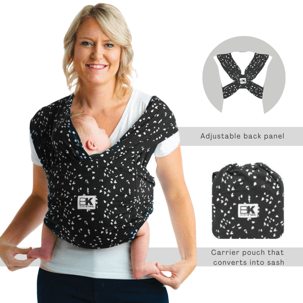 Baby K'tan Pre-Wrapped Ready To Wear Baby Wrap Carrier
