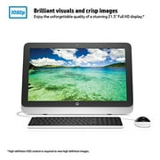HP Pavilion TouchSmart 21.5" Full HD Touchscreen AllInOne Computer, Intel Pentium G3260T, 4GB