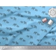 thumbnail image 3 of Soimoi Cotton Poplin Fabric Bull Dog Decor Fabric Printed Yard 42 Inch Wide, 3 of 3