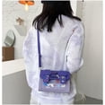 thumbnail image 4 of Crossbody Bags for Women, Leather Handbags, Smal Cute Graffiti Satchel Bag with Adjustable Bag Strap for Travel or Date, Durable Waterproof Handbags Enough for Everyday Use, Blac, 4 of 7