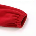 thumbnail image 6 of Miluxas Men's Soft Polar Fleece Jacket Lightweight Full Zip Jackets Casual Outdoor Warm Jackets Coats with Pockets Red, 6 of 6