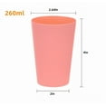 thumbnail image 3 of Plastic Tumblers Reusable Plastic Drinking Cups, Set of 12 Unbreakable BPA Free Dishwasher Safe for Kids Adults Home Party Cups Indoor Outdoor Use, 4 Assorted Colors, 3 of 9