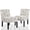 White, variant on Urban Style Accent Chairs Sofa Side Chairs W/ Solid Wood Legs Home Furniture
