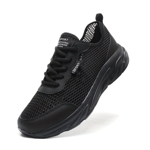 w 2026 Sizes 39-48, Spring New Breathable Mesh Lightweight Large Size Running Casual Shoes for Men,