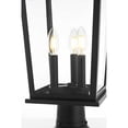 thumbnail image 3 of Elegant Lighting Cayman 7" Outdoor Pendant In Black, 3 of 7