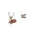 thumbnail image 5 of Escultura De Reno, Alce Y Caballo, Figura Decorativa, Obra De Arte Coleccionable Para Sala De Estar, Oficina, Dormitorio, Escritorio, Decoración, Estantería, Muebles, Decoración Del Hogar, 5 of 8