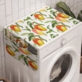 thumbnail image 1 of Tropical Washing Machine Organizer, Tasty Mangoes on Branches with Leaves, Anti-slip Fabric Top Cover for Washer and Dryer, White Multicolor, by Ambesonne, 1 of 1