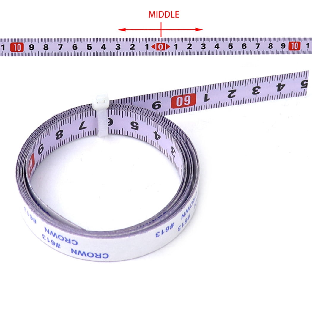 6.56ft Adhesive Tape Measure Portable Multi-purpose Tape Ruler Measuring Tape