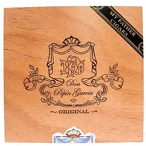 Don Pepin Garcia Toro Gordo Original Empty Wood Cigar Box 7" x 7" x 3"