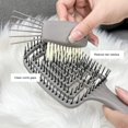 thumbnail image 2 of Sylvtty Hair Brush Cleaner Remover Tool Double-Sided Comb High-hardness Bristles Brush Two-in-one Cleaning Tool, 2 of 6