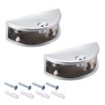thumbnail image 1 of Soportes de vidrio ajustables, clip de vidrio semi redondo para 7.5-12mm 2Pcs, 1 of 2