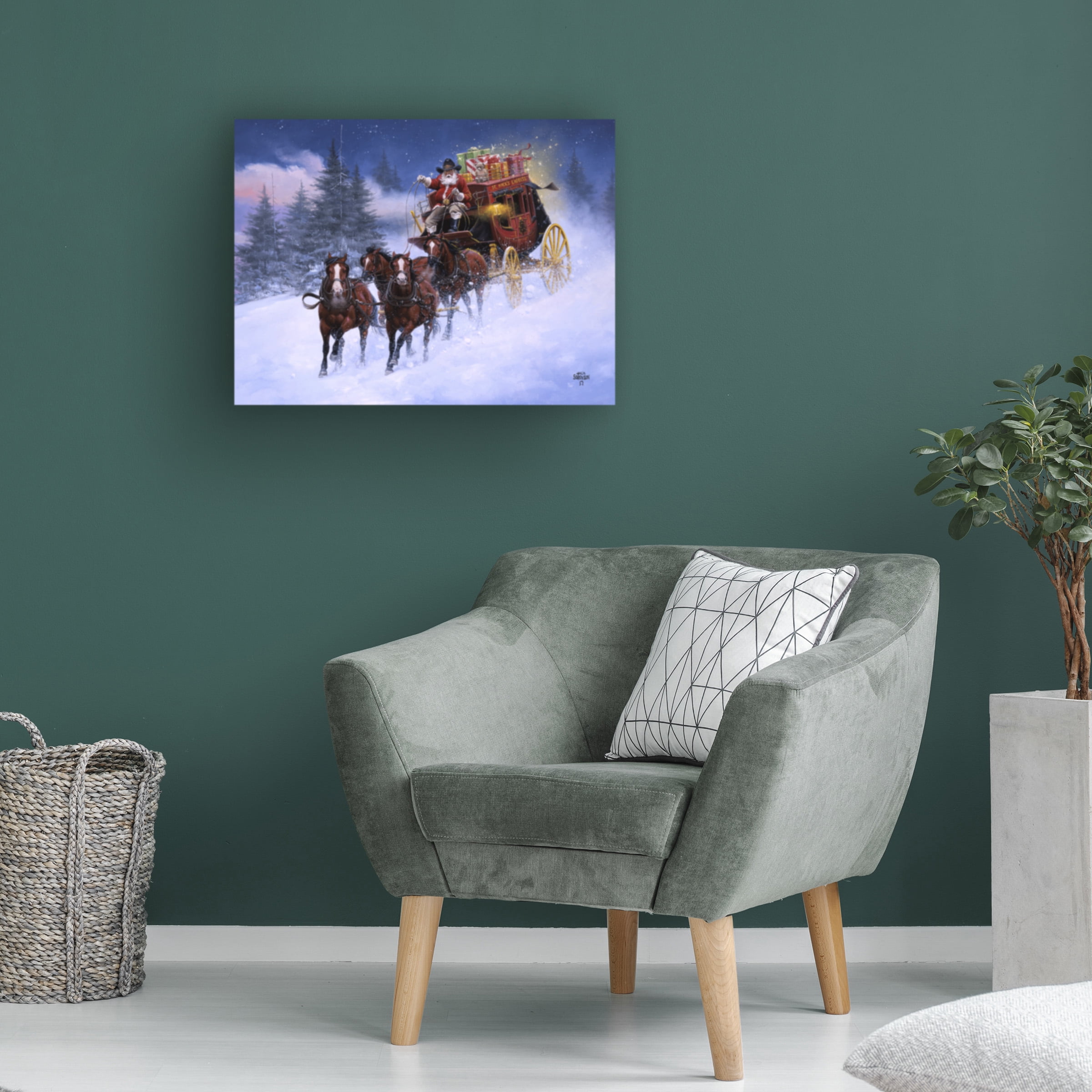 Jack Sorenson 'Nicks Express' Canvas Art