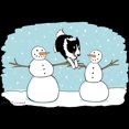 thumbnail image 3 of CafePress - Border Collie Holiday Pajamas - Women's Dark Pajamas, 3 of 4