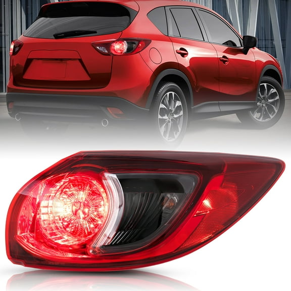 For 2013-2016 Mazda CX-5 Passenger Side Tail Light Outer Body Mounted Bulb Type
