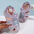 thumbnail image 6 of GYMEPIC Girl Sandals Outdoor Beach Shoes Protective TPR Sole Kids Summer Camp, 6 of 7