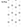 thumbnail image 3 of Uxcell 12 Pcs 13 Feet Silver Circle Dots Garland Party Decorations Garland Hanging Banner for Birthday Party, 3 of 6