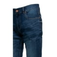 thumbnail image 4 of CULTURA AZURE Mens Stretch 5 Pocket Skinny Jeans, Blue, 32X32, 4 of 5