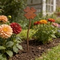 thumbnail image 4 of Iron Four Leaf Clover Garden Stake Outdoor Yard Art Decoration for Garden Patio Flower Bed Easter Decorations, 4 of 6