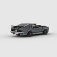 thumbnail image 5 of Classic Ford Mustang Building Block Brick Car compatible with LEGO Cars, Great Gift, Diecast Toy Decor - 324 Pieces, 5 of 6