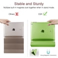 thumbnail image 3 of Case for IPad 2 / 3 / 4 - Ultra Lightweight Slim Smart Shell Stand Cover with Translucent Frosted Back Protector (With Auto Wake / Sleep), 3 of 9