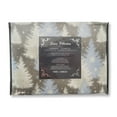 thumbnail image 2 of Cotton House - Ensemble de Draps en Flanelle, 100 % Coton Mercerisé, Format Jumeau, Motif de Pins, 2 of 4