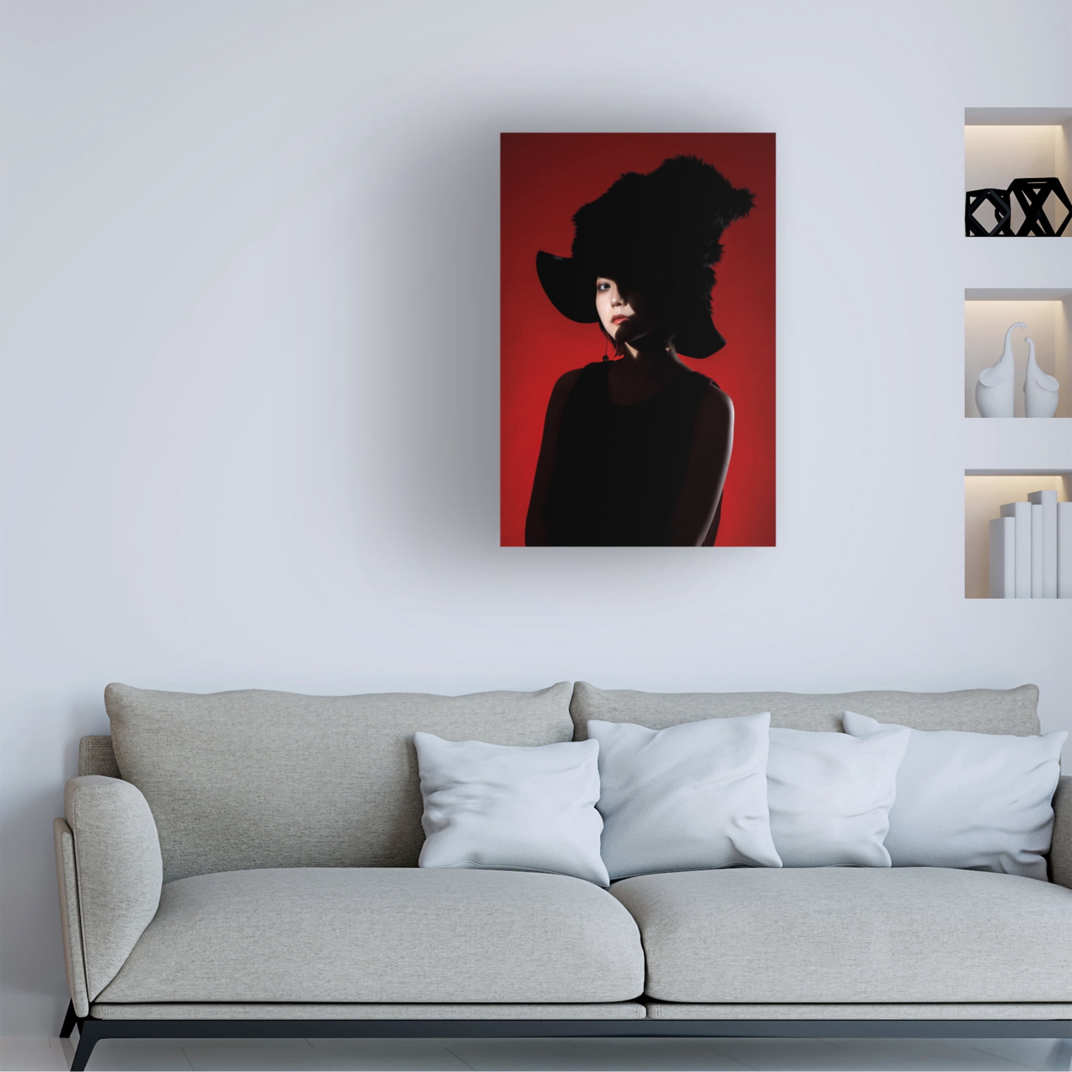 Trademark Fine Art Suguru Sumimoto Red World Canvas Wall Art