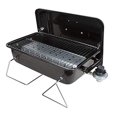 thumbnail image 1 of Duke Grills Omaha Go Anywhere Portable Gas Grill - Mini BBQ Propane Grill for Camping, RV, Tailgate - Cooks 8 hamburgers at once - Long Life Steel - Foldable Legs, 1 of 5