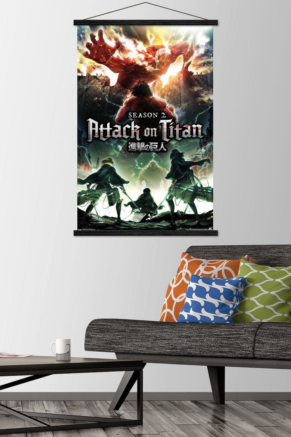 L'Attaque des Titans - Saison 2 Teaser One Sheet