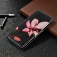 thumbnail image 5 of Dteck Case For Samsung Galaxy A51 4G (6.5 inch), Magnetic Patterned Folio PU Leather Wallet Case Card Slots Pocket Flip Stand Protective Phone Cover ,Flower, 5 of 5