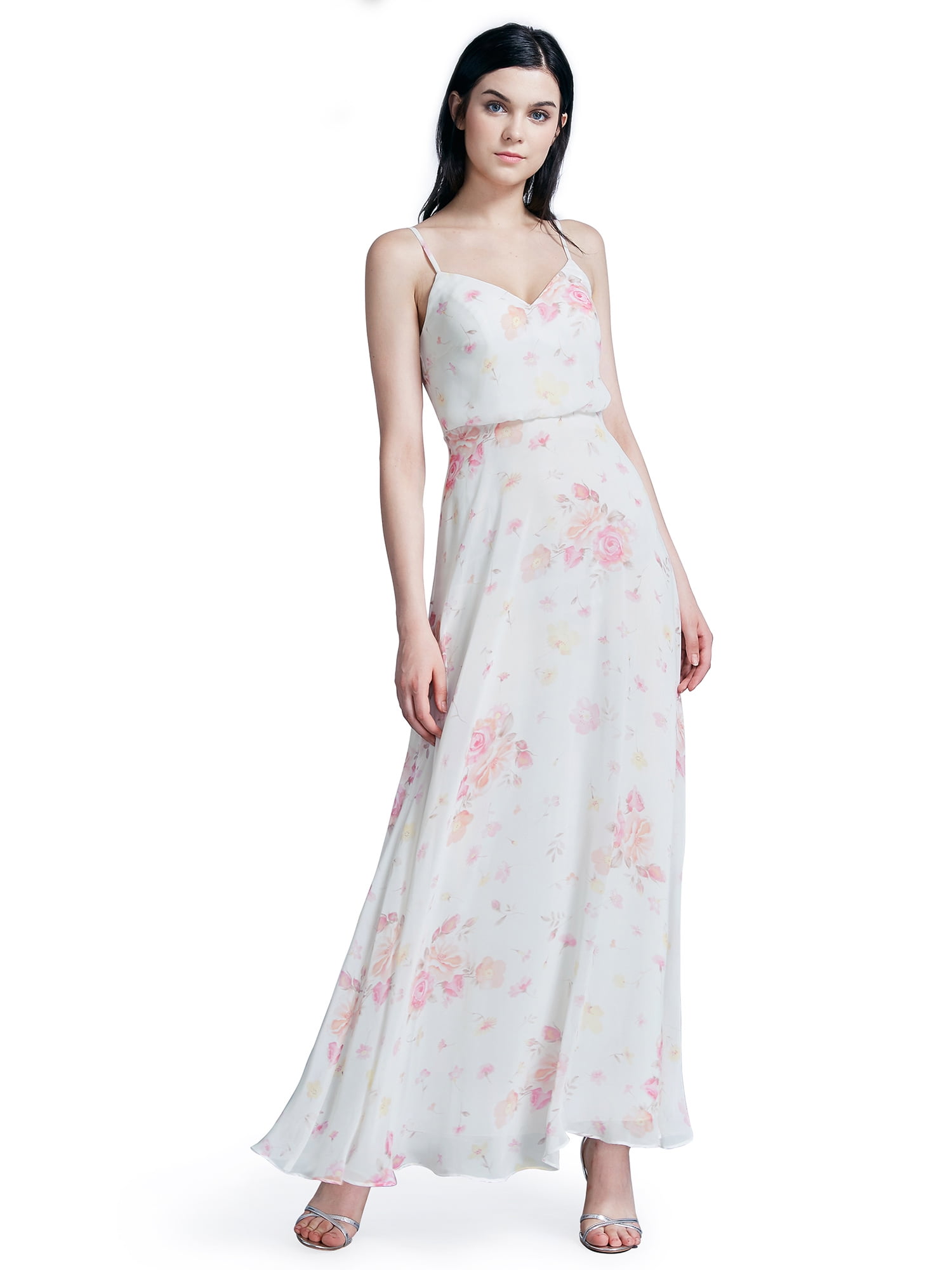 Ever-pretty - Ever-Pretty Women's Plus Size Floral Flowy Chiffon Summer