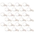 thumbnail image 1 of 50 ganchos para cortinas de ventana, aros de metal, accesorios para exteriores, clips decorativos de hierro, 1 of 5