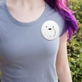 thumbnail image 2 of We Bare Bears Ice Bear Pinback Button Pin, 2 of 5