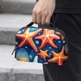 thumbnail image 2 of Starfish Portable Oxford Cloth Waterproof Charger Case and Electronic Travel Case Organizer, Small Outdoor Storage Box for PC Case - 5.9x9.44x3.14 in., 2 of 6