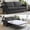 Dark Gray-Style 2, variant on Puremind Pull Out Sofa Bed with Mattress, Full Size Sleeper Sofa with Pull Out Couch for Apartments/Small Space, Cognac Tan