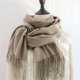 thumbnail image 1 of Bufanda de Cachemira de lujo para mujer, chal cálido de invierno, Pashmina larga con borlas, manta gruesa, Q381, novedad de 2023 Fivean unisex, 1 of 2