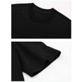 thumbnail image 4 of Men's 'I Love My Wife' Graphic Cotton T-Shirt - Black Casual Summer Short Sleeve, Round Neck, Soft & Breathable Cotton Fabric, Loose Fit, Machine Washable, 4 of 12