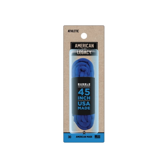 American-Legacy Athletic Bubble Lace Royal Blue 45"