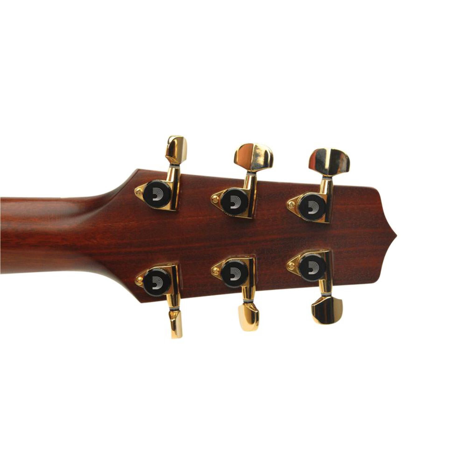 D'Addario Auto-Trim Tuning Machines, 3 + 3 Setup, Gold