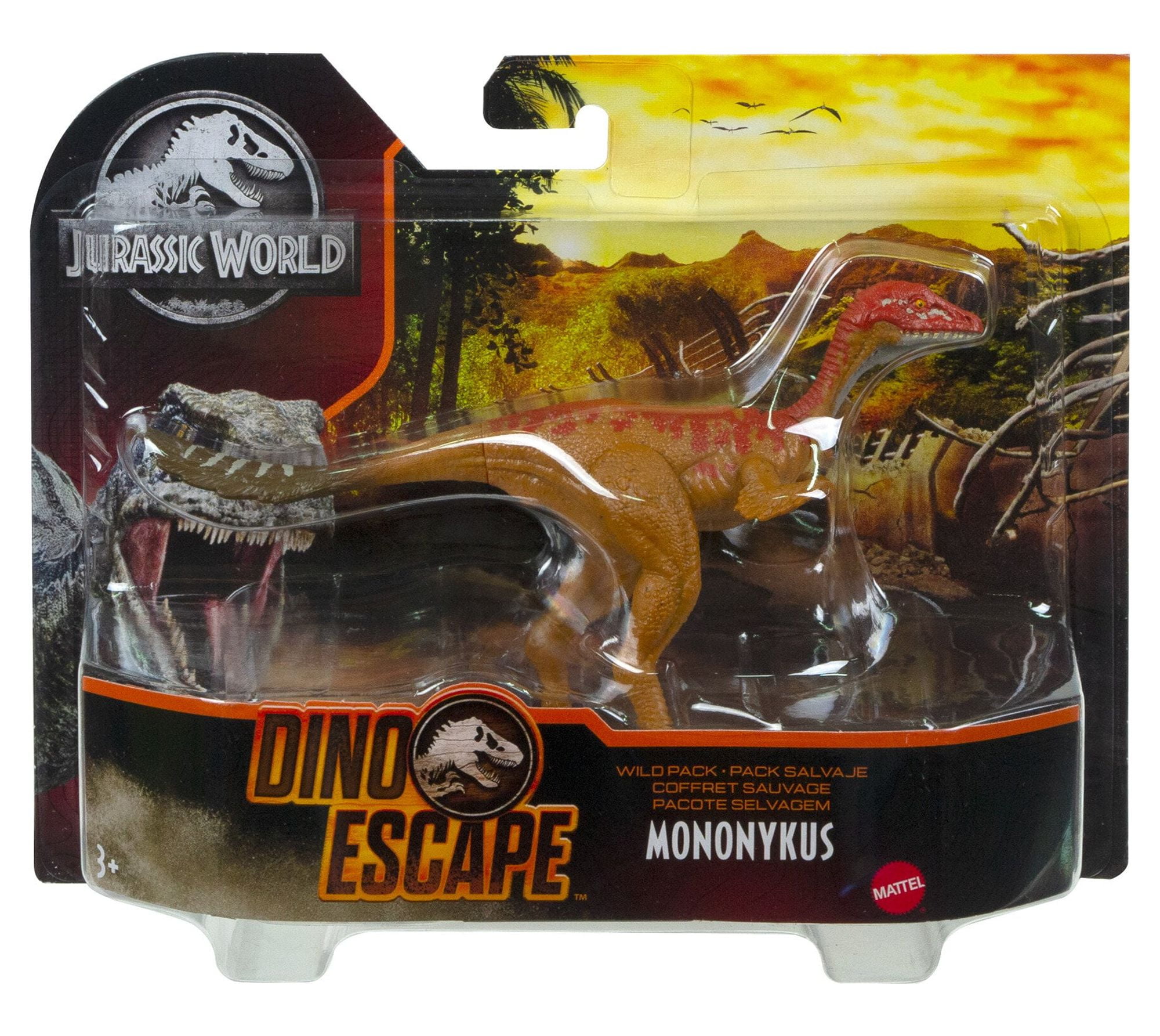 Jurassic World Wild Pack Toys Dinosaur Action Figure 3 Year Olds & Up