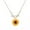 RG, variant on TopLLC Necklaces & Pendants Women Yellow Gold Plated Sunflower Leaf Branch Pendant Long Necklace the Necklaces