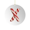 thumbnail image 1 of Bdday 26 Letter Ornament Cane Candy Letter Ornament, 1 of 5