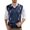Dark Gray, variant on Men's Sweater Vest Preppy Style Button Down V Neck Sleeveless Casual Slim Fit Knitted Cardigan Vest