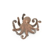 Octopus Toy, Octopodes, Octopoda, Ocean, Deep Sea, Museum Quality Rubber Figure, Model, Educational, Animal, Hand Painted, Figurines 4" CH115 BB94