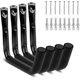 thumbnail image 1 of Soportes para kayak de 45 kg para garaje, paquete de 4 de 38 cm, con ganchos para bicicletas, kayak y escaleras colgantes., 1 of 7